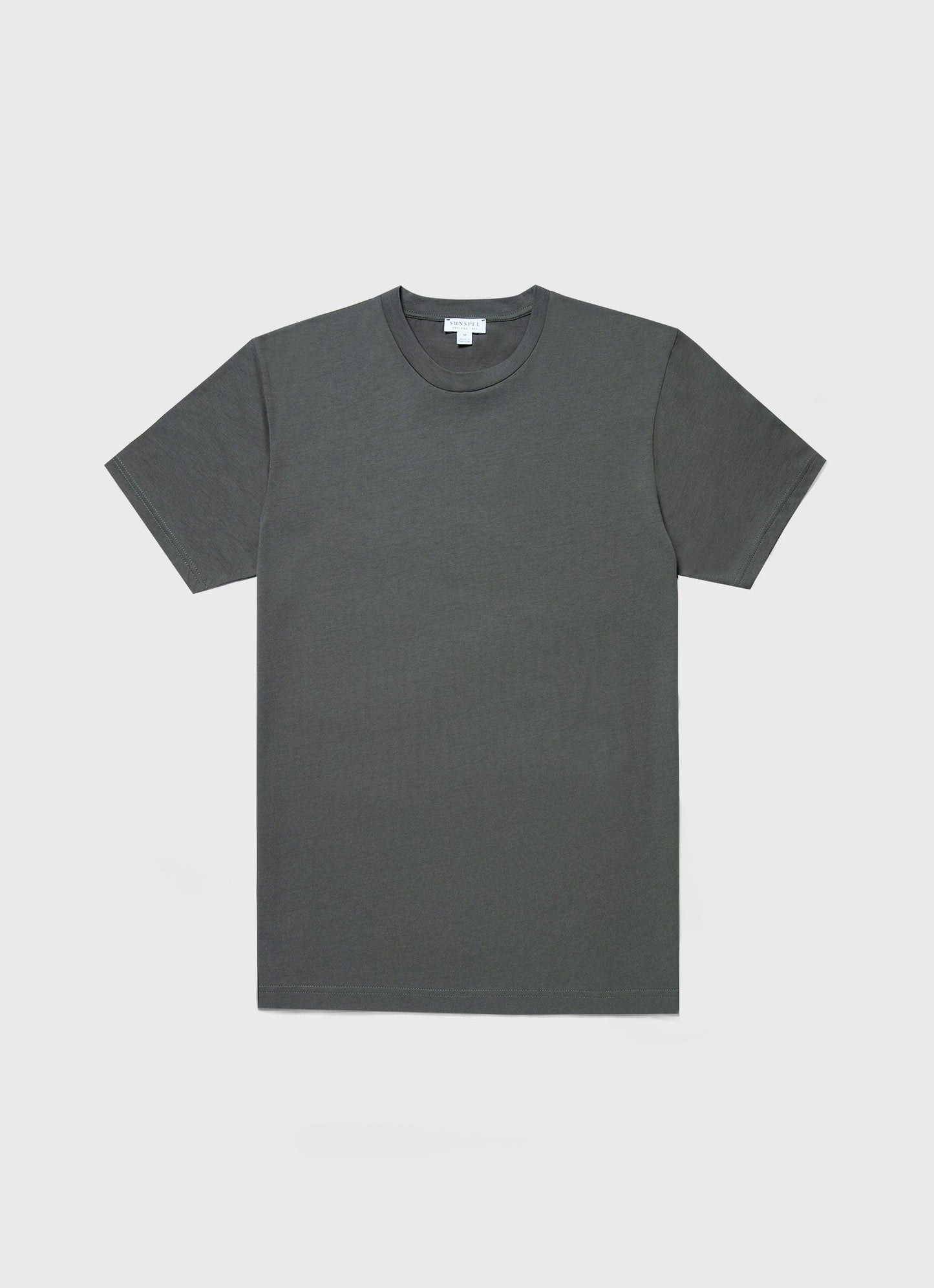 Mens Riviera Midweight Tshirt In Drill Green Mtsh0007S Gnhv