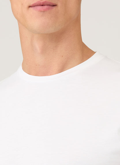 Mens Riviera Crew Neck T Shirt White