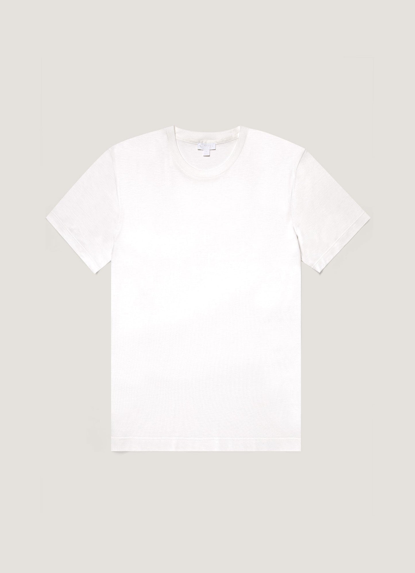 Men's Silk Cotton T-shirt in White