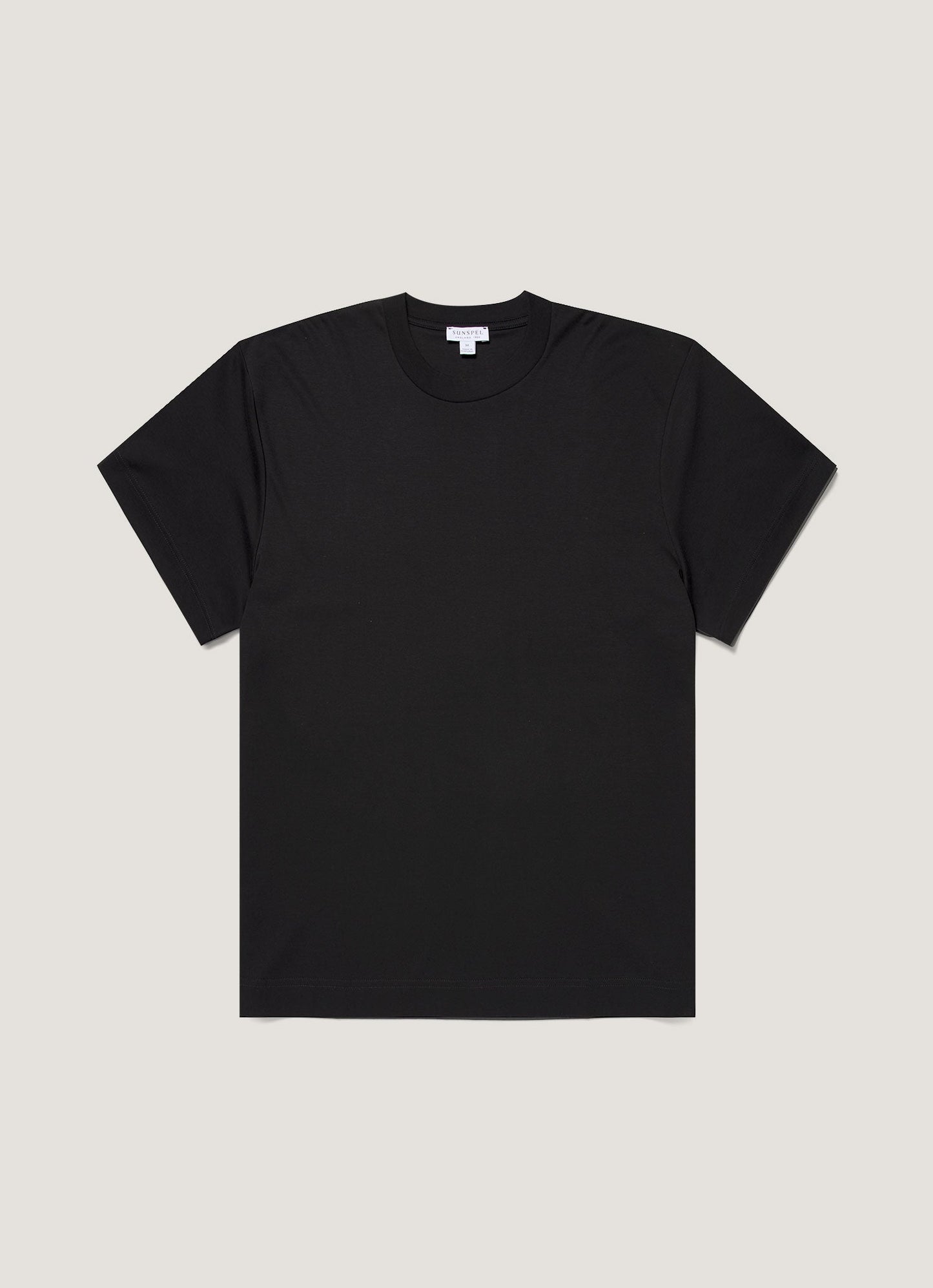 Mens Oversized Heavyweight Tshirt In Black Mtsh0180 Bkaa