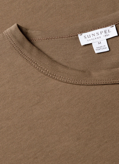 Mens Heavyweight Jersey Tshirt In Dark Cedar Mtsh0187 Brgr