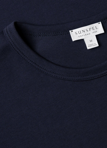 Mens Single Jersey Tshirt In Navy Mtsh0187 Buaa