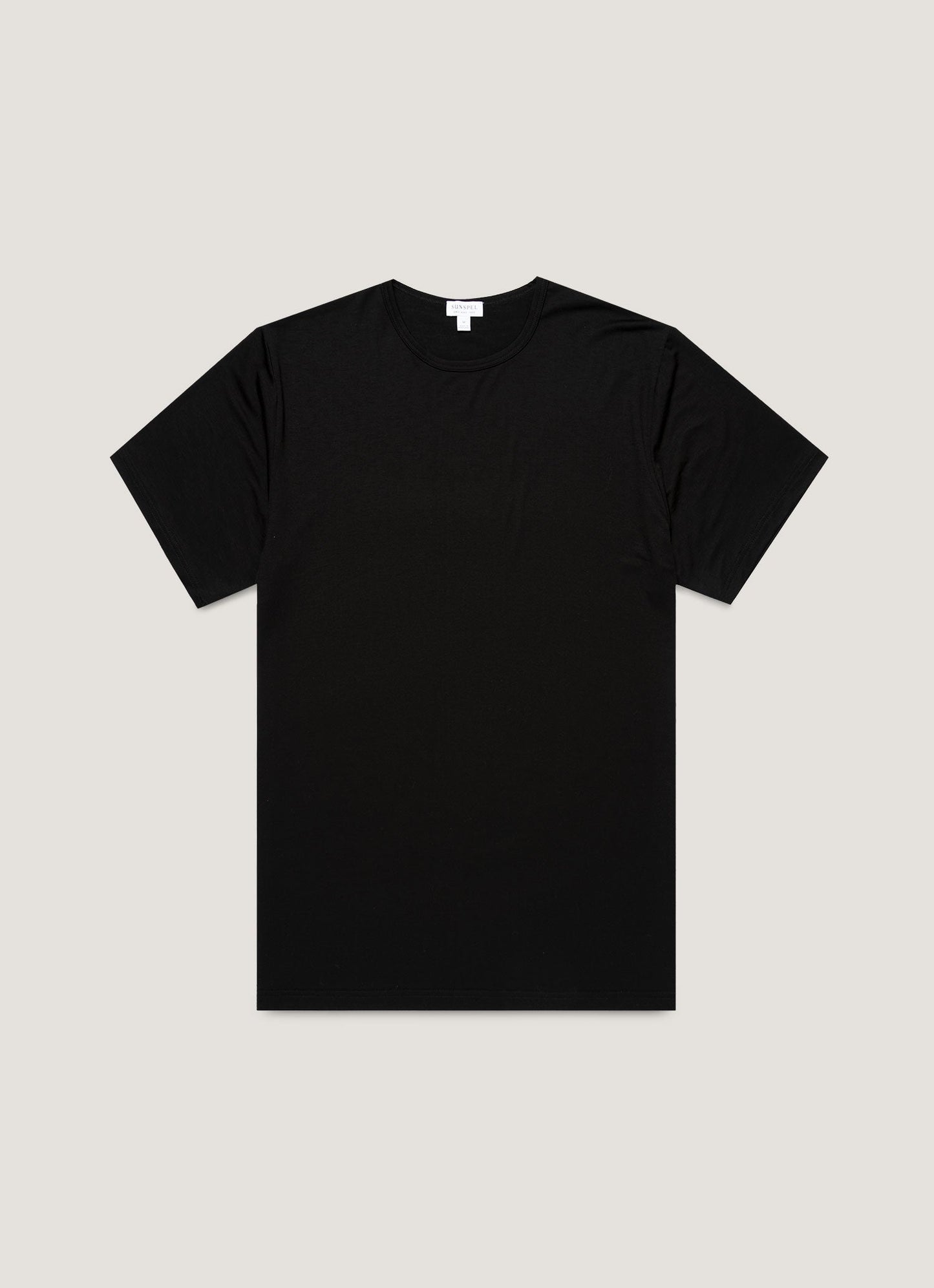 Mens Tencel Tshirt In Black Mtsh4012 Bkaa