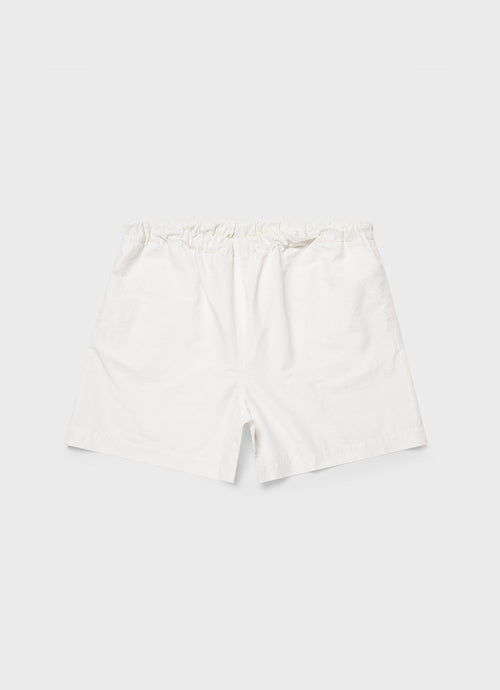Mens Nigel Cabourn Ripstop Army Short In Off White Ncmshr3514 Whba
