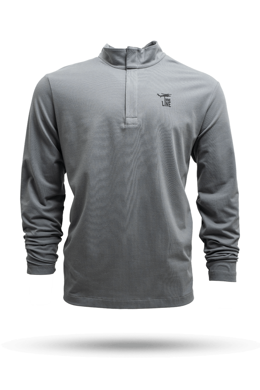 Nine Line Quarter-Zip with Silicone Dropline