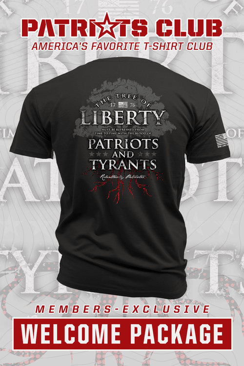 Patriots Club Sign Up - Join America's Favorite T-Shirt Club