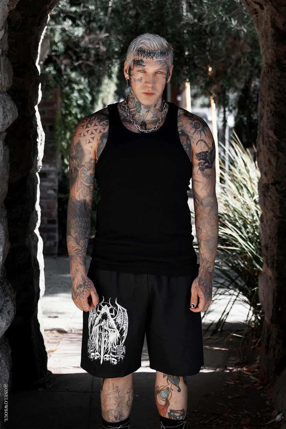 Angel of Death Sweat Shorts [Unisex]