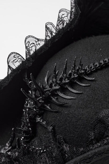 Beast Bones Gothic Pirate Hat