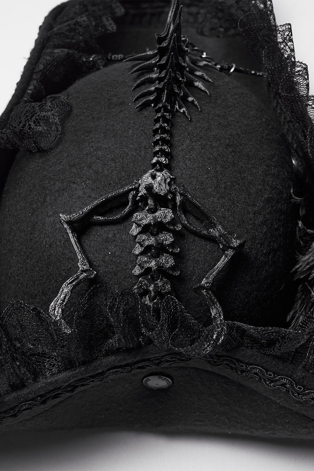 Beast Bones Gothic Pirate Hat