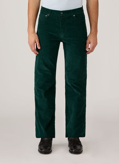Mens Paul Weller Corduroy Trouser In Forest Pwmtrs3132 Gnjf