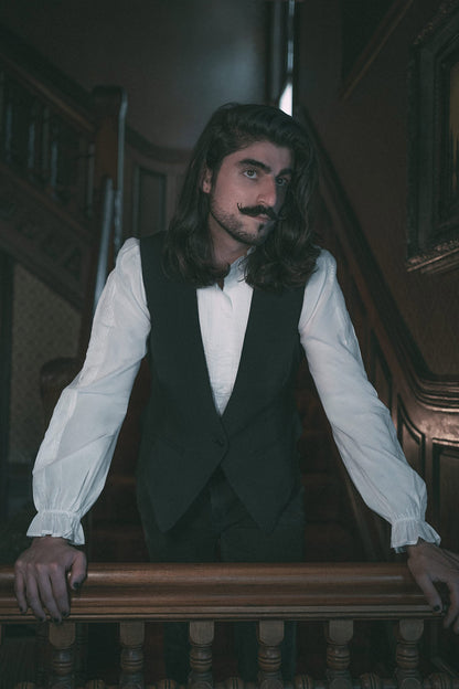 Bateman Button Down Shirt ft. Removable Bow [Unisex]