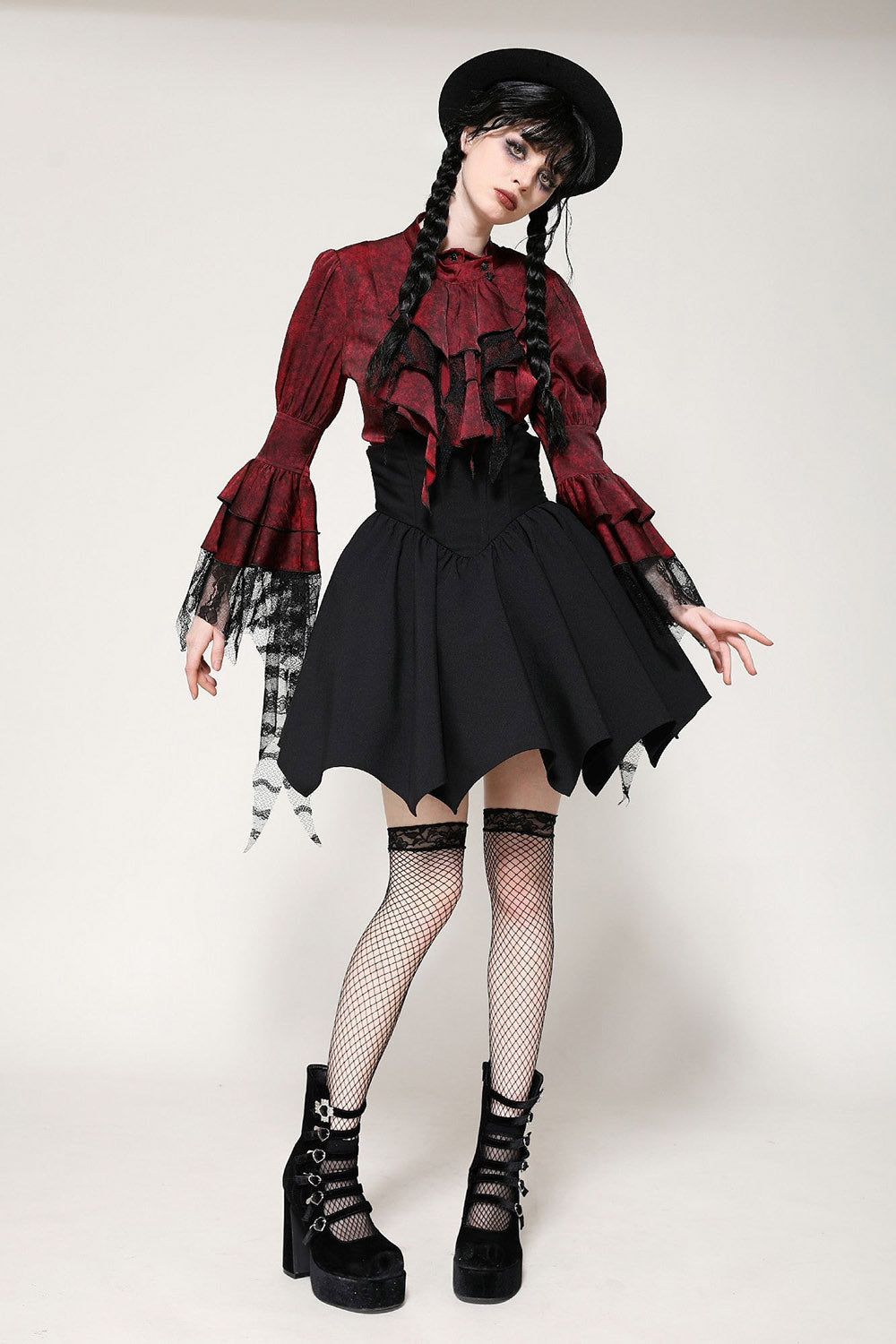 Bloody Valentine Ruffled Blouse