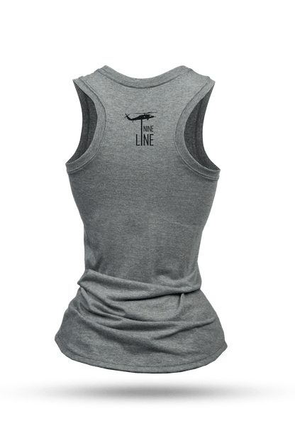 Women's Racerback Tank - Freedom Llama
