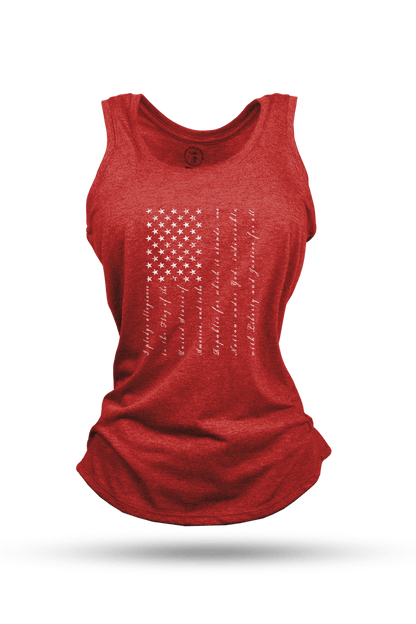 Women's Racerback Tank - The Pledge